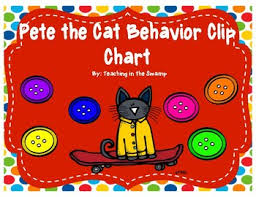 pete the cat behavior clip chart