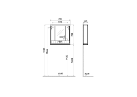 Elevation drawing cad drawing double vanity technical drawings mirror bathroom furniture google search home decor. Valarte Neo Mirror Cabinet 65832