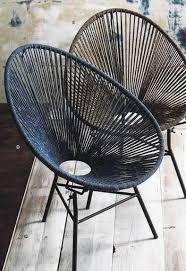 ellipse rope chair ecovibe outdoor dining chair cushions home decor online rope chair