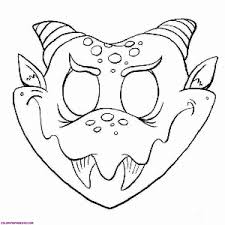 And these free printable halloween masks will make it especially easy to pull together your superhero costume. Monster Mask Printable Halloween Masks Halloween Masks Halloween Coloring