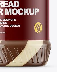 Download Duo Chocolate Spread Jar Mockup In Jar Mockups On Yellow Images Object Mockups PSD Mockup Templates