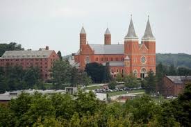 St Vincent Basilica Is Seen On The Campus Of St Vincent College In Latrobe Pa A Benedictine Abbey Latrobe Basilica Catholic