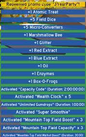 You can only use these bee swarm simulator roblox promo codes once. Bee Swarm Leaks On Twitter Happy 3rd Birthday Bss Use Code 3yearparty Expires March 28th Rewards