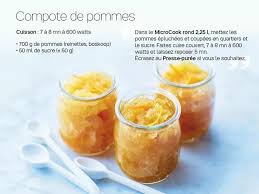 Compote De Pommes Tupperware Compote De Pomme Recette Microcook Recette Tupperware