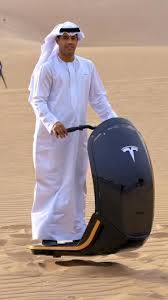 Viral 'Tesla hover bike' in Dubai is CGI , no such vehicle exists - Gulf  Good News
