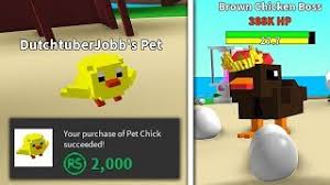 Useful for increasing your dps while collecting fried chickens to increase your attack speed. Fighting Against King Chicken Roblox Egg Farm Simulator Apphackzone Com