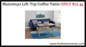 Check spelling or type a new query. Mainstays Lift Top Coffee Table Only 75 44