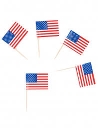 Alle unsere usa flaggen sind aus beständigempolyester hergestellt. Usa Flagge Zahnstocher Partydeko Und Gunstige Faschingskostume Vegaoo