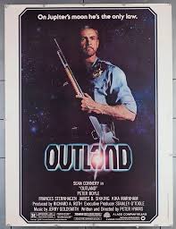 Original Outland (1981) movie poster in NM condition for $150.00