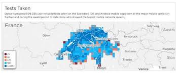 Wie die karte zeigt, war fast die ganze schweiz von der störung betroffen. Ookla Speedtest Swisscom Hat Weiterhin Schnellstes Mobilfunknetz Pctipp Ch