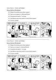 Image Result For Reported Speech Comic Strips Reported Speech Speech Direct Speech