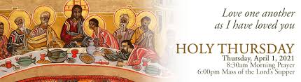 It is the fifth day of holy week, preceded by holy wednesday and followed by good friday. M1iehh3u8vmsum