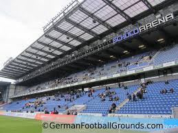You can find the address of the stadium, access information, special features, prices in the stadium and name rights. Schucoarena Arminia Bielefeld German Football Grounds