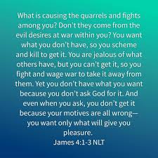 James 4 1 3 Soul Scripts Inspirational Words Bible Knowledge