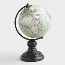 Mini Gray Globe On Stand By World Market Globe Decor Globe Home Office Accessories