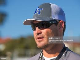 El Toro head football coach Robert Frith during a recent practice.... News  Photo