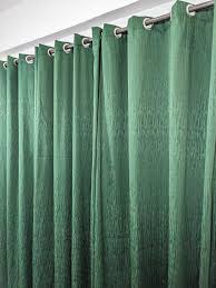 Premium Green Jacquard Curtain with Lining – Elegant Home Décor
