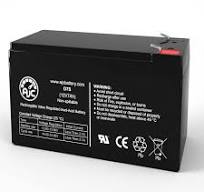 AJC Battery Compatible with Phoenix Contact QUINT-BAT-24DC-7.2AH - 2866352  12V 7Ah UPS Battery