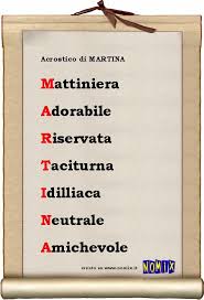 Pin Su Gli Acrostici Con Il Tuo Nome