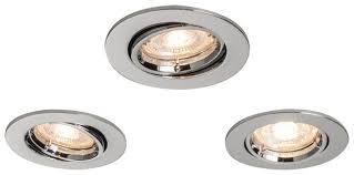 Lot De 3 Spots Orientables Silver Brico Depot