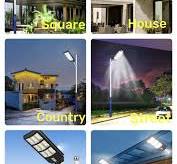 Wide Beam Angle Factory All in One Lampara Exterior Farola Lampadaire  Solaire All Wattage Outdoor LED IP65 Lamp Focos Solares Best Solar Street  Light
