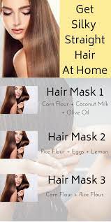 Diy Hair Straightening Hair Masks That Will Make Your Hair Silky Straight Hair Haircare Diy Howto Hairmas Straightening Hair Tips Best Hair Mask Hair Mask