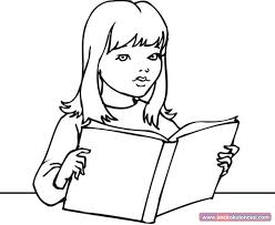 Kitap Okuyan Cocuk Boyama Sayfasi Boyama Kitaplari Boyama Sayfalari Kitap