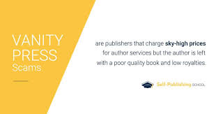 Vanity Press How To Dodge Scams 5