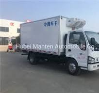 Isuzu 4ton Van Cold Truck Mobile Isuzu Refrigerated Truck ...