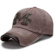 High Quality Washed Cotton Baseball Cap Outdoor Sunshade Adjustable Good Cap For Men Hats For Men Wash Baseball Cap Mens Casual Hats