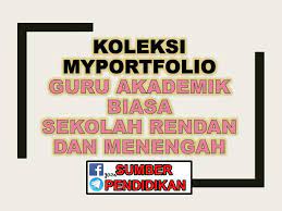 Kandungannya merangkumi 14 perkara utama, iaitu: Myportfolio Guru Akademik Biasa Sumber Pendidikan
