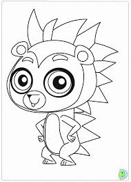 More 100 images of different animals for children's creativity. Littlest Pet Shop Coloring Page Coloring Home