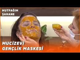 Zerdecal Limon Bal Ve Zeytinyaginin Karisimi Ile Hazirlanan Maske Yuze Uygulandiginda Ciltteki Olu Hucrelerin Lekelerin Ve Kirisikli 2020 Maskeler Genclik Yuzler