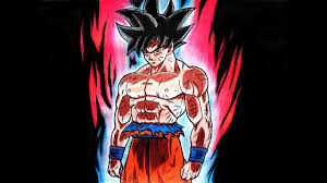 Goku mastered ultra instinct damages his body and frieza saves goku. Drawing Goku Ultra Instinct