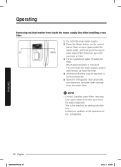 How to unlock a samsung fridge water how do i unblock the water in my samsung refrigerator? Can T Unlock Front Panel No Ice No Water Samsung Rs25j500dbc Support