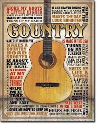 American Made Country Music Tin Sign Country Music Quotes Country Music Music Poster
