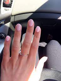 Round Acrylic Nails Rounded Acrylic Nails Pink Acrylic Nails Short Rounded Acrylic Nails