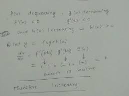 Let f be a function deﬁned on a symmetric domain d (that is, if x is in d then −x is also in d). Illustration 6 12 If F O G O H X Is An Increasing Function Then Which Of The Following Is Not Possible F X G