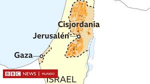 El mapa de israel incluye también la franja de gaza, los altos de golán y el west bank. Conflicto Israeli Palestino 6 Mapas Que Muestran Como Ha Cambiado El Territorio Palestino En Las Ultimas Decadas Bbc News Mundo