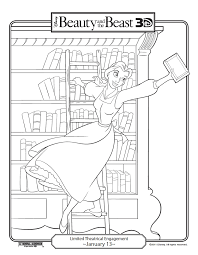 Show your kids a fun way to learn the abcs with alphabet printables they can color. Beauty The Beast 3d Coloring Pages Not Quite Susie Homemaker