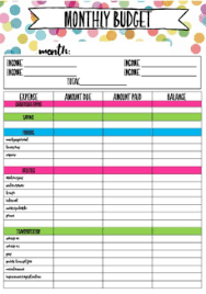 Printable budget worksheet budgeting worksheets printable planner printables planner tips budget planner budget holidays financial budget budget binder. 14 Free Printable Budget Templates That Will Save Your Finances Life And A Budget