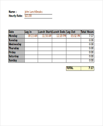 These provisions are either left up to the discretion of the employer, can be agreed upon by the employer and employee, or may be addressed by company policy. Free 14 Lunch Schedule Samples And Templates In Pdf Ms Word