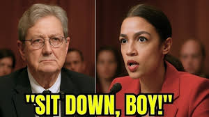 AOC Harshly Insulted John Kennedy: “Sit Down, Boy!”