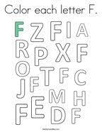 They can also be used with beginning readers. Letter F Coloring Pages Twisty Noodle