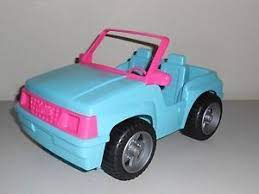 Barbie Jeep 1994 I Had This Pink Plastic Barbie Doll Car Barbie
