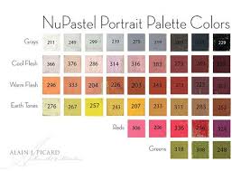 my nupastel portrait palette colors palette pastel