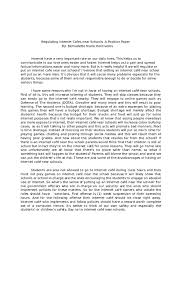 Doc Regulating Internet Cafes Near Schools A Position Paper Xyriel Uy Academia Edu