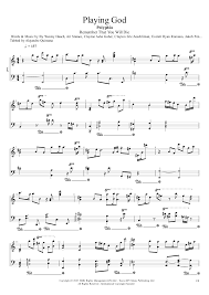 Playing God (arr. Alejandro Quintana Ibáñez) by Polyphia Sheet Music for  Piano Solo at Sheet Music Direct
