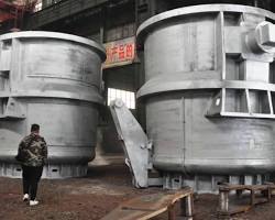 Imagine cu Industrial ladle for molten metal