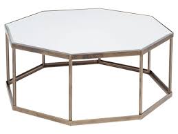 Cassius acrylic and silver pie shaped cocktail table. Hexagonal Mirrored Coffee Table Antique Gold Mirror Table Libra Occtaine